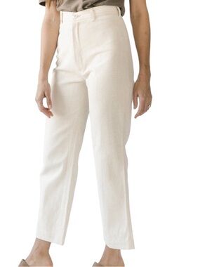 Harly Jae high waist wide straight leg cotton pants size S excellent condition